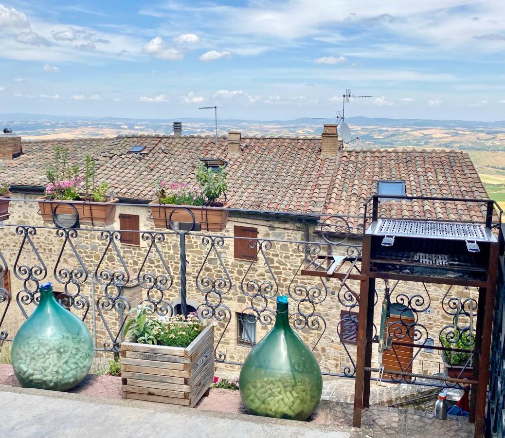 Panoramic Nest In Montalcino Villa Eksteriør bilde